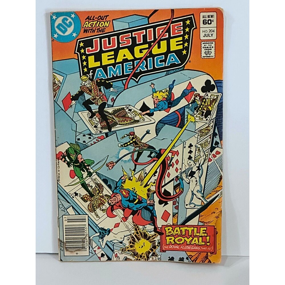 Justice League of America #204 [DC, July 1982, Good Condition]